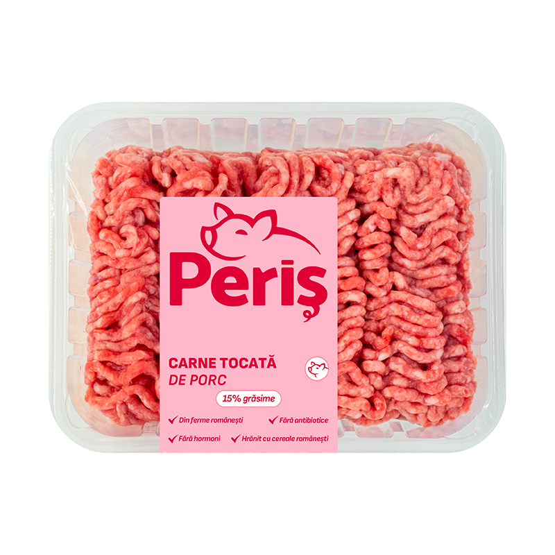Carne tocată de porc 15% grasime (500g)