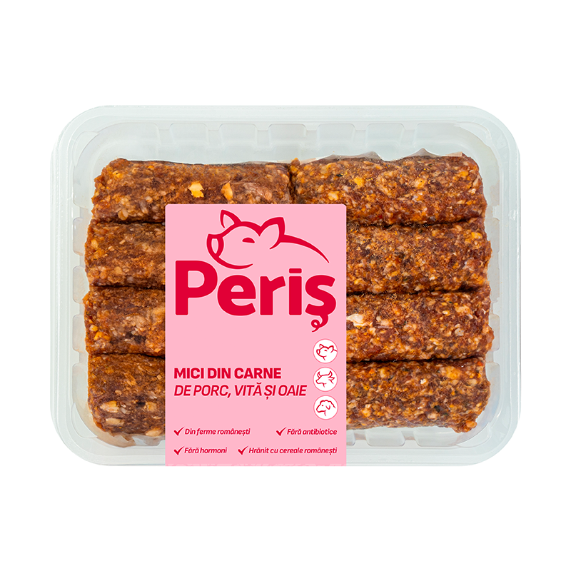 Mici din carne de porc, vită și oaie
