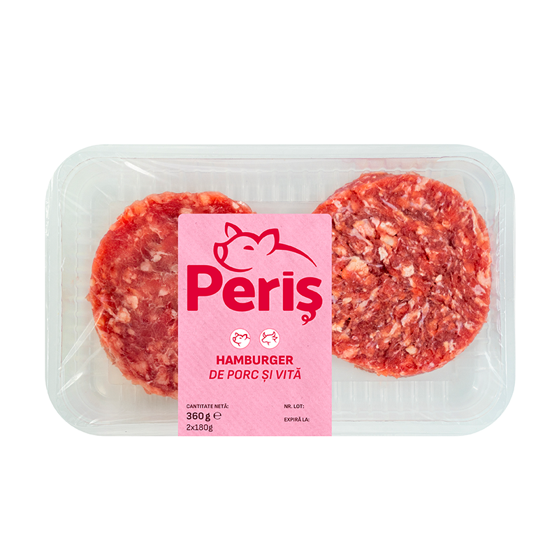Burger porc vită (2 x 180 g)