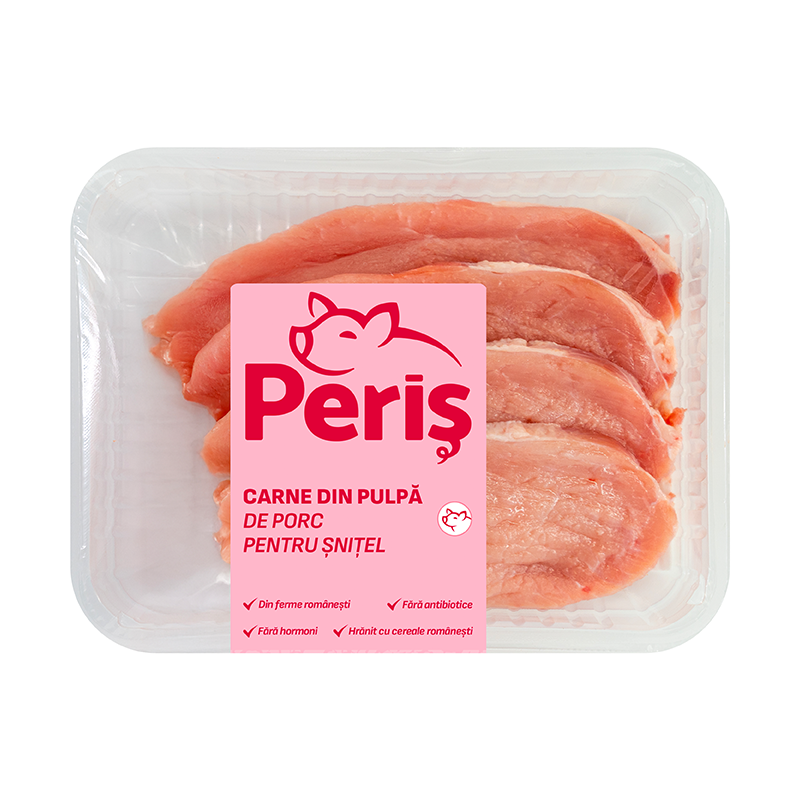 Pulpă de porc feliată pentru șnițel (500g)